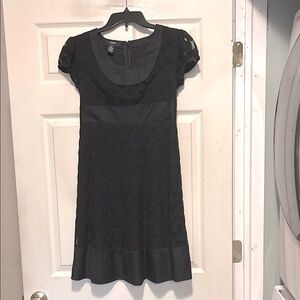 Alfani Black Cap Sleeve Dress Size 2 Petite